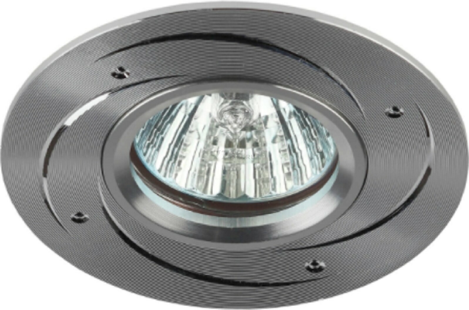 Точечный светильник под лампу GU5.3 ЭРА KL43 SL/1 ЭРА серебро (Б0049562)